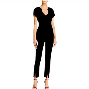 Black Halo Gypsy Rose Jumpsuit Black Size 8.